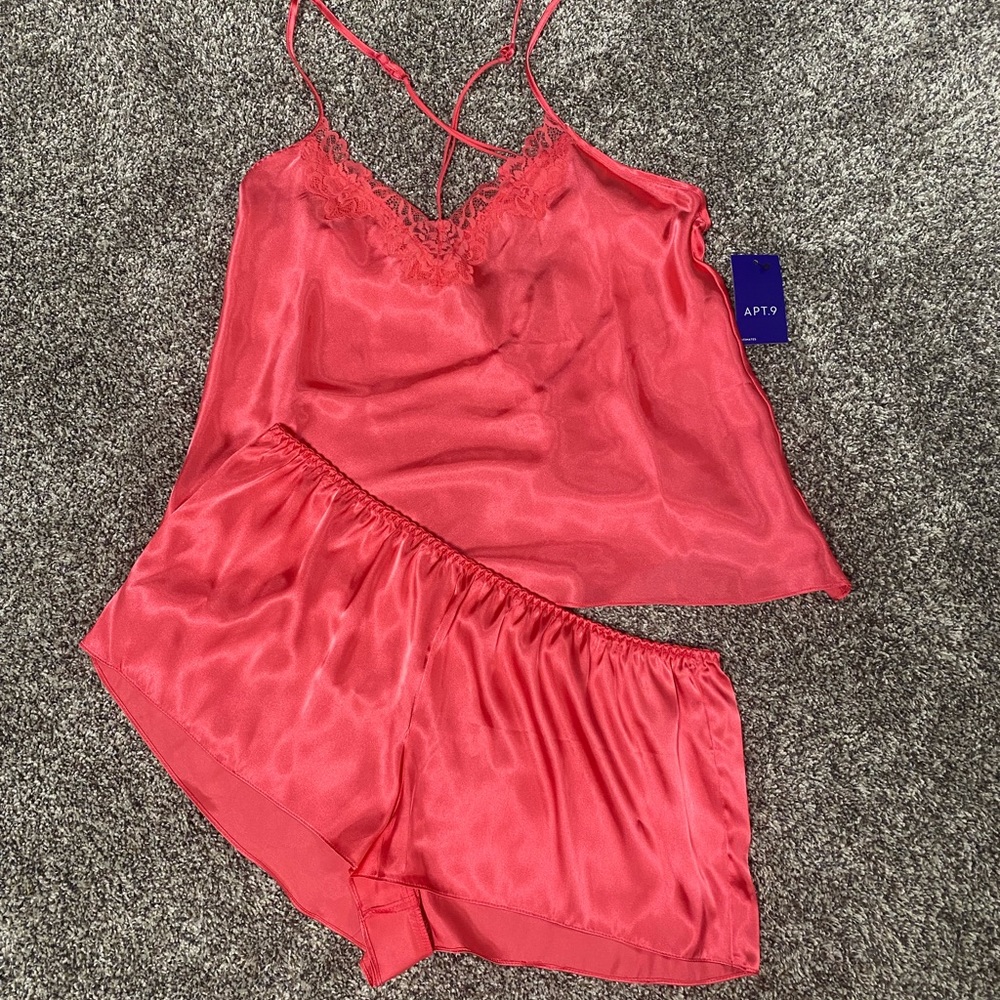 Pajama cami and short set